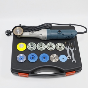 Meuleuse d'angle électrique miniature Zhuoshi, vente chaude, multi-usages, moteur à balais 220W, disque à lamelles, outils de nettoyage et de polissage des carreaux, vitesses réglables - Product Image 5