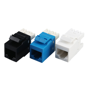 XL-2016 cat6A UTP <span class=keywords><strong>Keystone</strong></span> <span class=keywords><strong>Jack</strong></span> Coupler 180 độ <span class=keywords><strong>RJ45</strong></span> CAT6 cho mặt tấm Viễn Thông bộ phận XL-2016 cat6A UTP 180 độ <span class=keywords><strong>RJ45</strong></span> CAT6 - Product Image 5