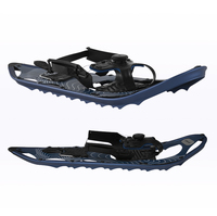 Raquettes à neige XATP durables en alliage d'aluminium à dents de scie avec plaque en TPU et embout rembourré en EVA, dotées de crampons solides