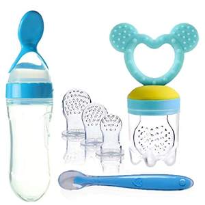 Sucette en Silicone Non toxique sans BPA pour bébé, jouets d'<span class=keywords><strong>alimentation</strong></span> en fruits et légumes pour bébé - Product Image 1