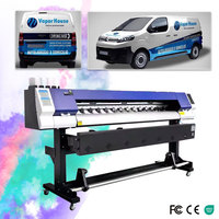 Impresora de Inyección de Tinta Ecológica con Tinta Eco Solvente, Plotter de Impresión de 1.6m y 4 Colores con Cabezal de Impresión I3200