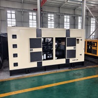 Générateur diesel triphasé silencieux 375 kVA 300 kW 50 Hz à faible bruit pour moteur, ATS 1800 tr/min, alimentation de secours pour centre de données
