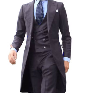 <span class=keywords><strong>Completo</strong></span> Casual da <span class=keywords><strong>Uomo</strong></span> a 3 Pezzi: <span class=keywords><strong>Gilet</strong></span> Lungo, Pantaloni e Giacca Sehe Fashionbisou - Product Image 5