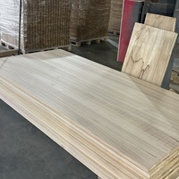 Planche en bois de Paulownia à faible densité pour présentoirs
