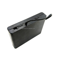 Support de boîtier de batterie 6V pour boîtier de batterie étanche en plastique AA 2AA 3AA 4AA 6AA 8AA support de batterie avec prise cc