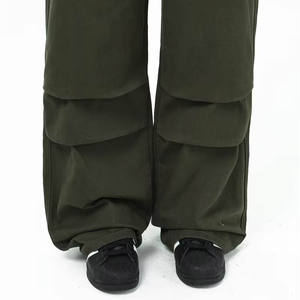 Pantalons de travail américains amples rétro à la mode, pantalons droits personnalisés pour hommes, parachutistes décontractés, jungle polyvalente, anti-rides - Product Image 3