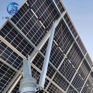 Estructura de marco de soporte de panel solar comercial de producción rápida Estructura de montaje solar Sistema de estantería de tierra - Product Image 4