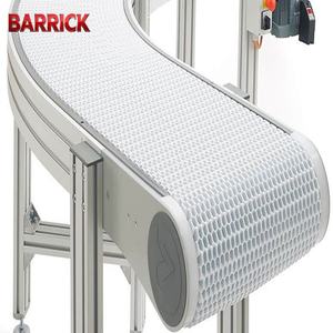 מסוע מודולרי בדרגת מזון עם שרשרת POM נגד החלקה למערכות אריזה יעילות של מזון ומשקאות - Product Image 1