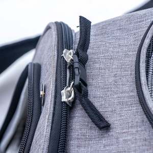 Bolsa de Transporte para Mascotas Personalizable, de Gran Capacidad, Mochila Portátil para Gatos con Cierre de Cremallera, Bolsa para Perros y Gatos - Product Image 6