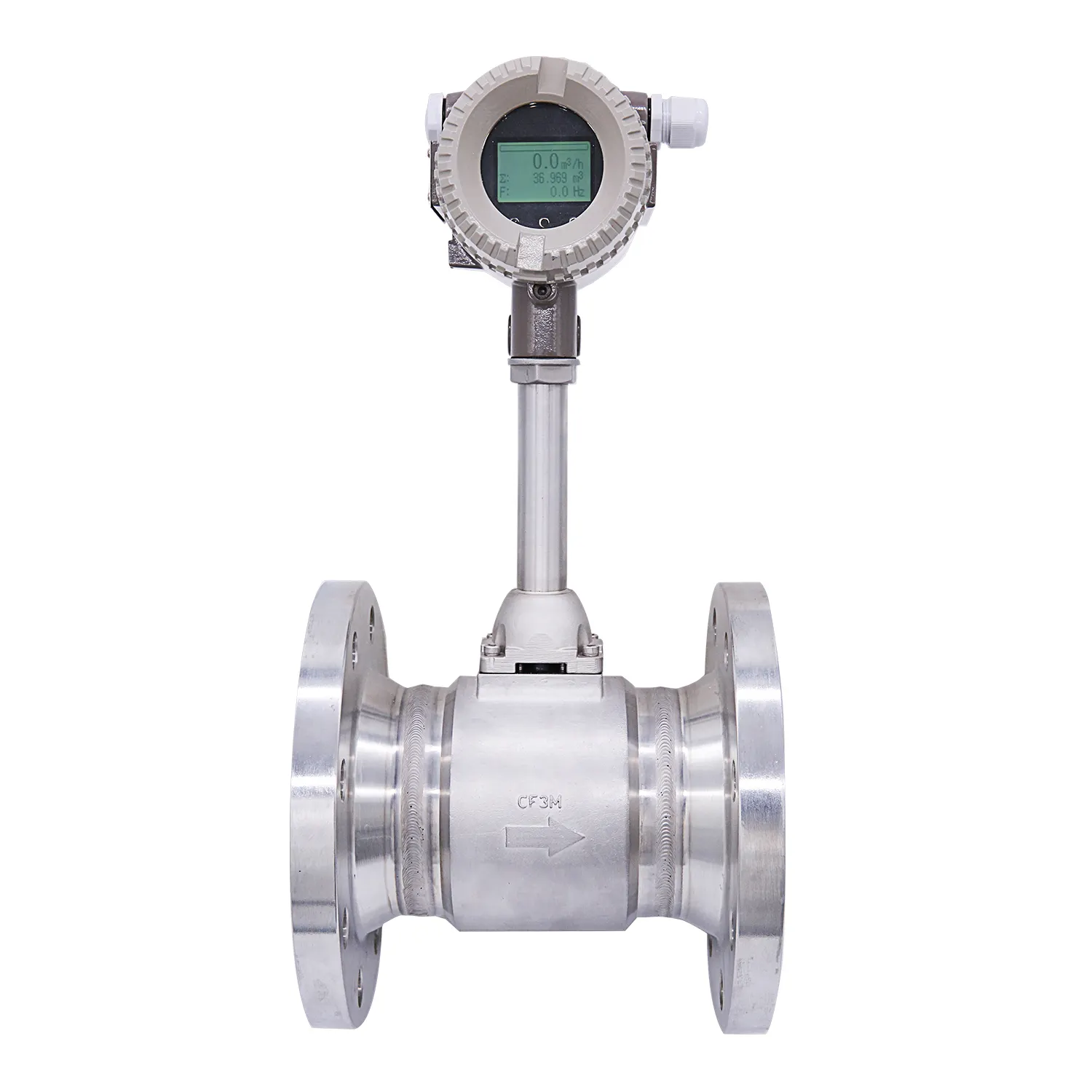 Stoom Gas Water Alcohol 3 Inch Vortex Flow Meter DN80 150 #