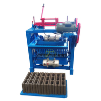 Petite machine indienne de fabrication de blocs emboîtables pour briques de béton pressé, prix de la machine à fabriquer des briques en ciment