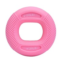 Sinodiving, ejercitador de mano de silicona de fuerza ajustable, herramienta de entrenamiento de fortalecimiento muscular, pinza exprimidora para entrenamiento Fitness