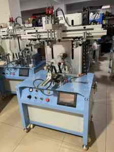 חדש עיצוב באיכות גבוהה משי מסך הדפסה עבור נייר כוס סרוו צילינדר גרפיקה משי הדפסת מכונה - Product Image 4