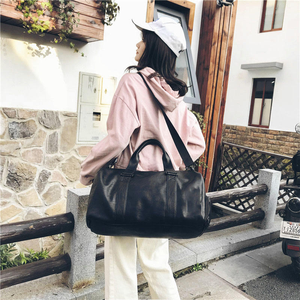 กระเป๋าเดินทางหนัง PU รุ่นใหม่ กระเป๋าสะพายข้าง กระเป๋าเดินทางแบบถือ - Product Image 3