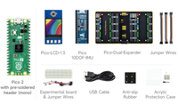 Raspberry Pi Pico 2 Waveshare Development Board Berbasis Chip Resmi RP2350 Dual-core 520KB SRAM 4MB Flash A526