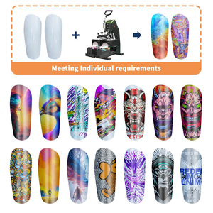 Máquina de sublimación de doble estación para protectores de espinilla y calcetines de fútbol - Product Image 4