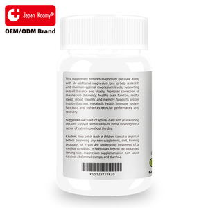 Fabricante de Suplementos Nutracéuticos de Magnesio, Vitaminas Calmantes que Favorecen el Sueño, 60 Cápsulas de Magnesio Breakthrough - Product Image 6