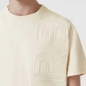 Camiseta de diseño de algodón 100% personalizada para hombre, 3d camiseta con cambio de Color, camiseta reflectante, camisetas con relieve colorido