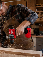Perceuse électrique sans balais Milwaukee 18V, très vendue, perceuse à percussion 13 mm, légère et professionnelle, pour réparation et bricolage