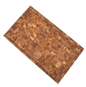 Blocs de boucher en bois dur à grain bout avec rainures pour le jus - Product Image 5