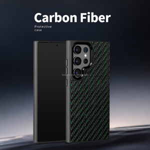 Casing Ponsel Magnetik Serat Karbon Cincin Logam Baru untuk Samsung S26/S26ULTRA/25ULTRA/S25PLUS/S25/24/24PLUS/24ULTRA/S23ULTRA - Product Image 1