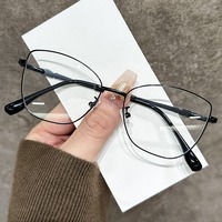 Monture de lunettes optiques en métal tendance 2026 – Vente en gros – Haute qualité – Pour femmes et unisexe