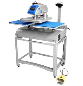Hot bán điện tự động không cần máy nén khí đôi trạm thăng hoa T-Shirt Máy ép nhiệt với Laser định vị - Product Image 3