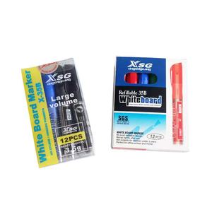 École et bureau bonne encre de recharge de marqueur de tableau blanc de quaily ensemble de 4 couleurs marqueur de tableau blanc rechargeable vide noir - Product Image 2