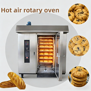 Horno Rotatorio de 32 Bandejas para Panadería, Equipo para Hornear Baguettes y Pizzas, Horno Rotatorio con Carro Individual - Product Image 4