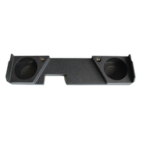 Boîte haut-parleur de Subwoofer portable double GM, système sonore scellé, personnalisé, boîtier en bois pour voiture, vide