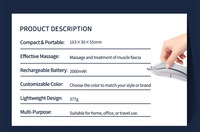 Nouveau Design 2026 – Masseur Facial Anti-rides, Appareil de Rajeunissement Cutané, Instrument de Thérapie Vibrante pour le Visage, Machine de Beauté