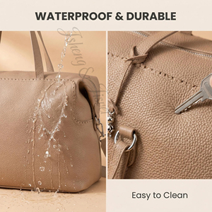 <span class=keywords><strong>Sac</strong></span> à langer en PU grande capacité, <span class=keywords><strong>sac</strong></span> de voyage pour maman, bandoulière amovible, résistant à l'eau, fermeture éclair durable, été automne - Product Image 5