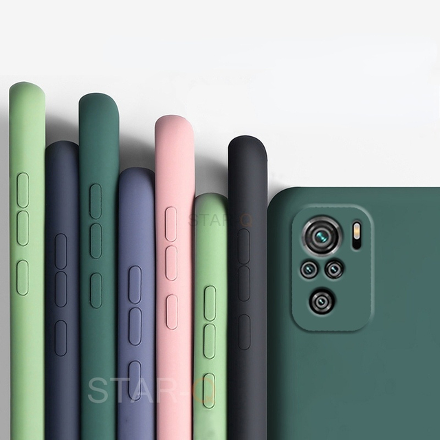Luxury New Liquid Silicone Phone Case for Xiaomi POCO F3 5g Original Camera Protective Shockproof Soft Back Covers