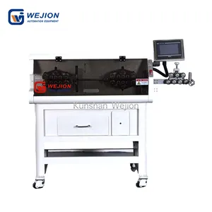 Full Automatic 70 mm2 Multi Core Cable Cutting & Stripping Machine with wire coiling