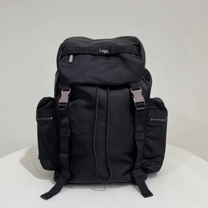 2025 Lulu Wunderlust Promotional Oxford Polyester Backpack 25L-Letterpress Printed Waterproof Nylon Lining Customized Color