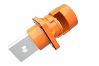 Connecteur de borne de batterie 400A, bornier à vis mural tout cuivre pour montage sur panneau d'armoire de stockage d'énergie YS