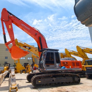 Excavatrice HITACHI ZX350H d'occasion en bon état, godet grande capacité, chenilles épaissies, prix compétitif, en stock - Product Image 1