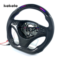 Volant en cuir perforé en fibre de carbone M Performance pour BMW Série 3 E81 E82 E87 E88 E90 E91 E92 E93 2005-2013