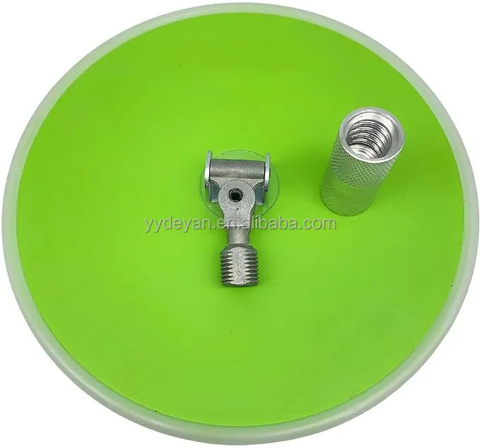 Lixadeira para drywall, lixadeira radial de teto redonda rotativa de 360 graus, 9 polegadas, poste circular de entrega, lixadeira para paredes secas e pintura