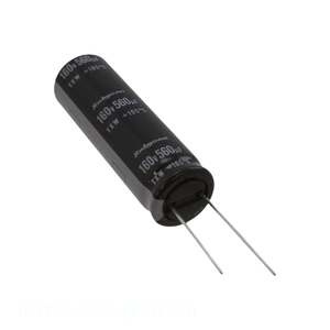 ตัวเก็บประจุ160TXW560MEFC16X50 uF 20% สารส้ม560 uF 160V แบบมีรูโค้ง560 uF - Product Image 1