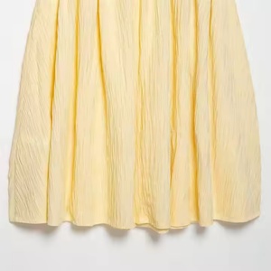 เดรสลำลองเปิดหลังสไตล์โบฮีเมียนแบบเข้ารูป ซักได้ ความยาวปานกลางสำหรับผู้หญิง คอลเลคชั่นใหม่ปี 2025 สำหรับฤดูใบไม้ผลิและฤดูร้อน - Product Image 6