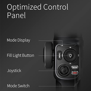 Nuevo genuino <span class=keywords><strong>Zhiyun</strong></span> <span class=keywords><strong>Smooth</strong></span> <span class=keywords><strong>5</strong></span> Mobile Gimbal 3-Axis Handheld Smartphone Estabilizador con trípode de agarre Venta caliente - Product Image 3