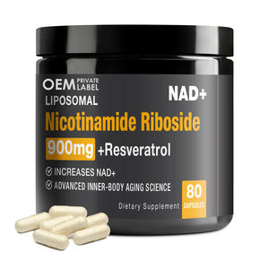 OEM NAD+ Nicotinamida Ribósido Resveratrol Quercetina 900mg NAD Plus Puro Orgánico para Reparación Celular, Envejecimiento Saludable y Energía para Adultos - Product Image 1