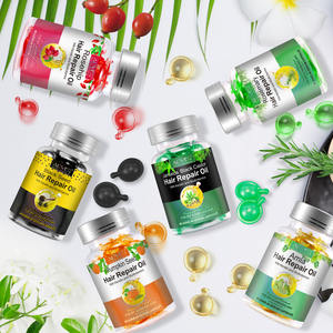 Cápsulas al por mayor Per Capelli Suplementos <span class=keywords><strong>Capilares</strong></span> Cápsulas de vitaminas para el cabello Aceite de reparación de rosa mosqueta Suplementos para el cabello - Product Image 6