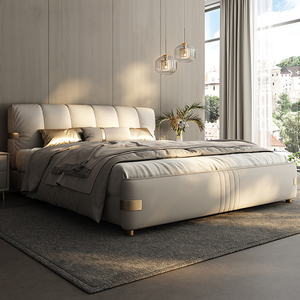 Modern Luxury Wooden Bedroom Up-holstered <strong>Beds</strong> king Size Double Soft <strong>Bed</strong> Frame Set with Storage <strong>Space</strong> <strong>Saver</strong> Comfortable Designs - Product Image 2