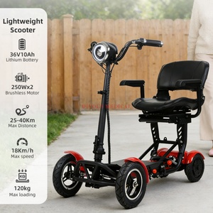 Ultra-lightweight Foldable Electric Scooter for Seniors <b>with</b> 18km/h Speed 25-40km Range Removable Battery - Product Image 6