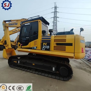 รถขุดตีนตะขาบ Komatsu PC210LC มือสอง สภาพ 99% พร้อมใบรับรอง CE น้ำหนัก 20 ตัน เครื่องจักรก่อสร้าง เครื่องจักรเคลื่อนย้ายดิน ลดราคาพิเศษ - Product Image 4