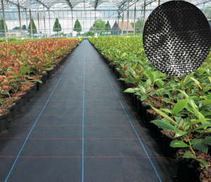 UV Stabilized Woven Polypropylene Fabric Heavy Duty Weed Control Permeable Ground <strong>Cover</strong> for <strong>Pathway</strong> Patio Yard Driveway - Product Image 3