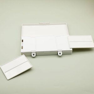 Artecho <span class=keywords><strong>Palette</strong></span> portatile Nano perla rosa/blu copertina 38 pozzetti multistrato scatola di pittura da viaggio nuova versione - Product Image 4