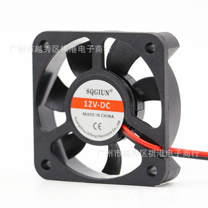 พัดลม Sqgiun 5010 DC ขนาด 50x50x10 มม. 12V สำหรับระบายความร้อนคอมพิวเตอร์ - Product Image 4